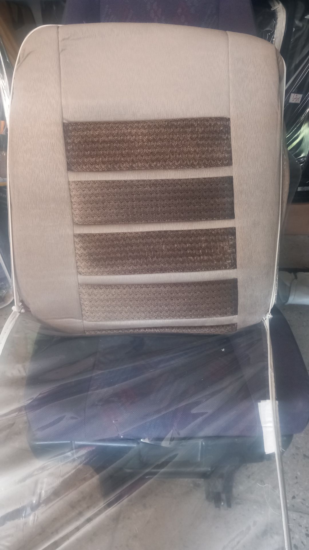 روکش صندلی پژو پارس ای ال ایکس کفی جلو یک تیکه مخمل